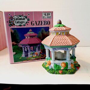 Cottontale Cottages Hand-Painted Gazebo Village Accessory